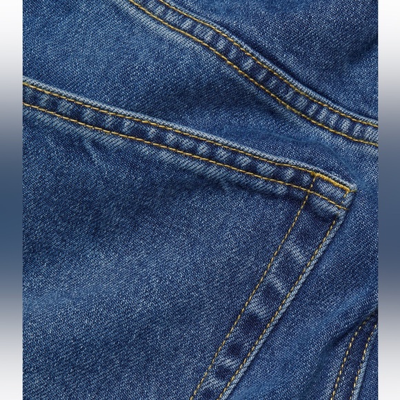 NWT Ronny Kobo Sebastian Denim Midi Dress Medium Wash Sz S - Picture 6 of 16